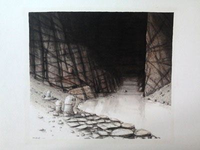 L'autre Rive "&eacute;tude"  &copy; Khylvyh 2012