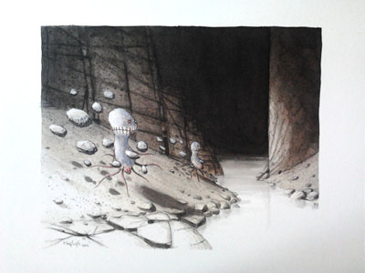 La Travers&eacute;e "&eacute;tude"  &copy; Khylvyh 2012