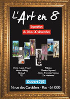 Art en 8, 14 rue des Cordeliers &agrave; Pau