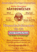 Portes Ouvertes atelier N&aring;nt&oslash;sw&euml;lt&aelig;n 2018